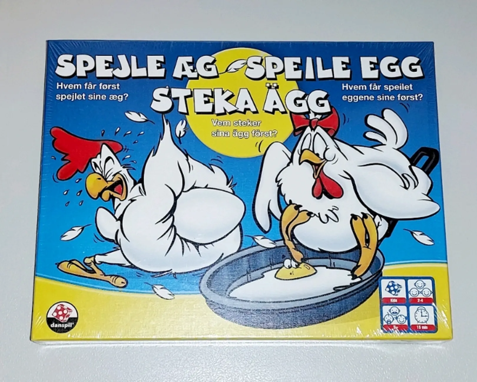 Speile egg spill