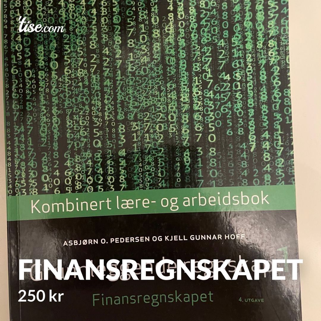 Finansregnskapet