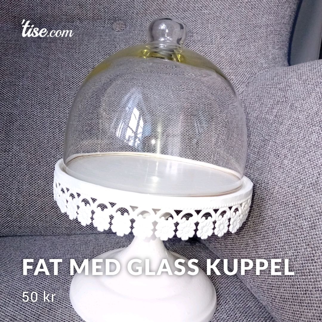 Fat Med Glass Kuppel