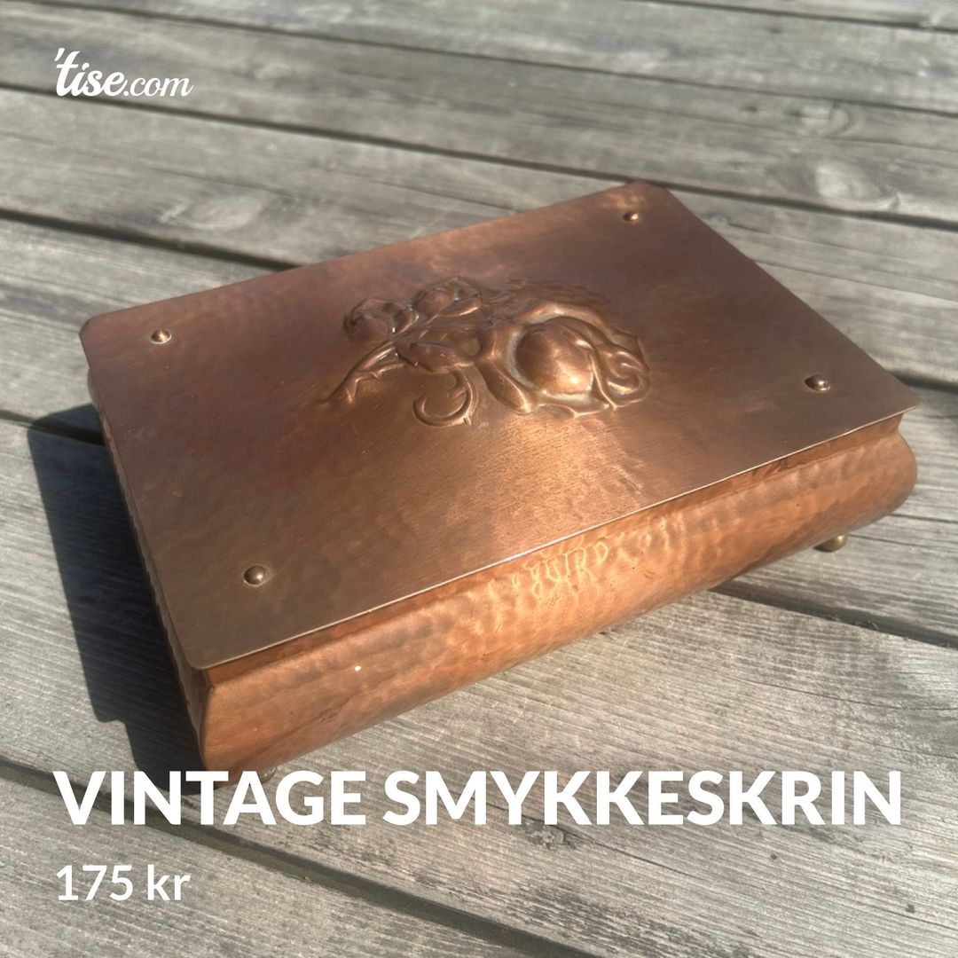 Vintage Smykkeskrin