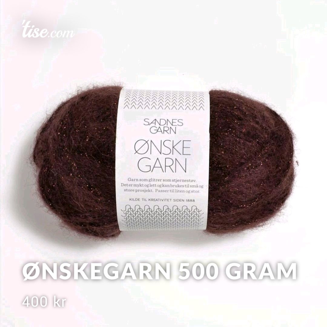 Ønskegarn 500 Gram