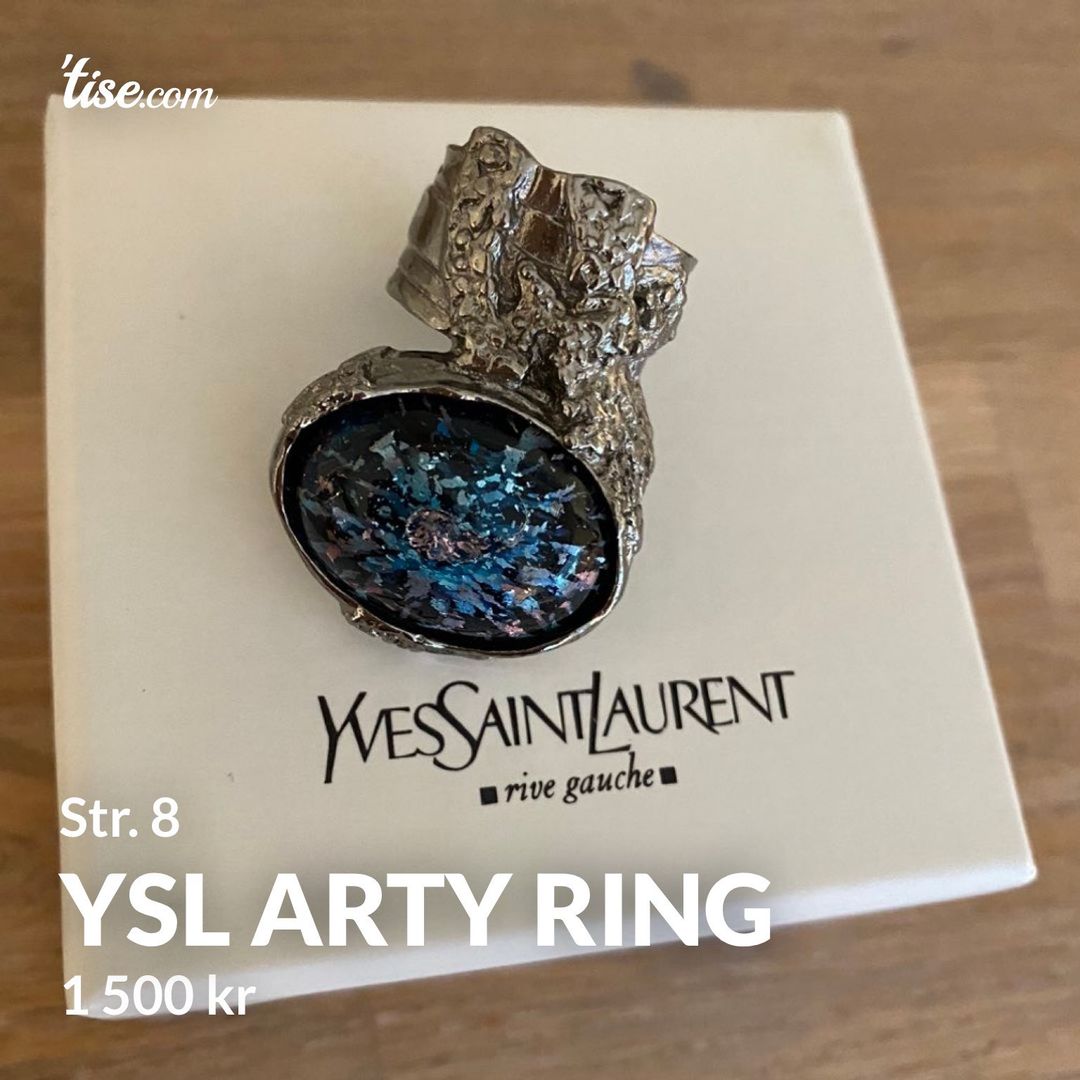 YSL arty ring