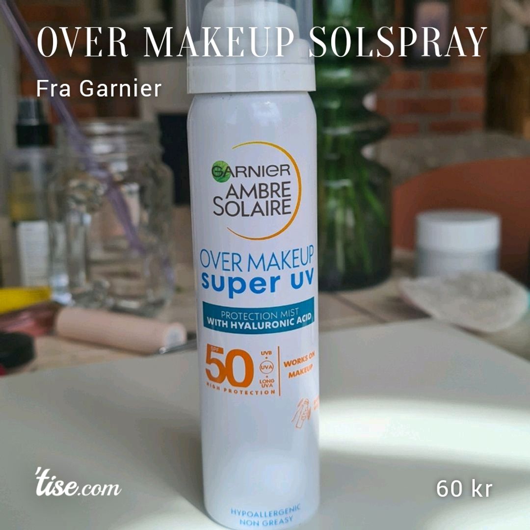 Over Makeup Solspray