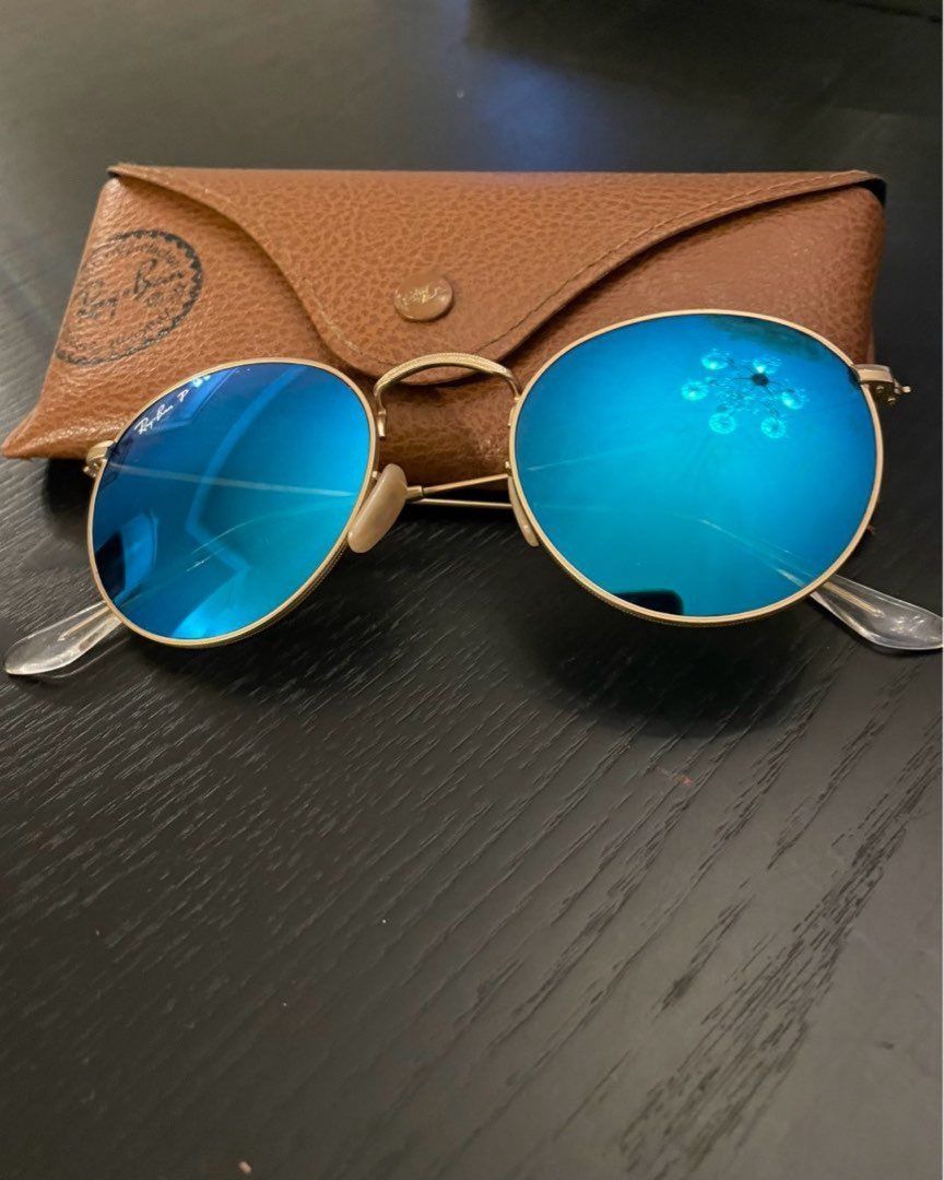 Ray ban round metal