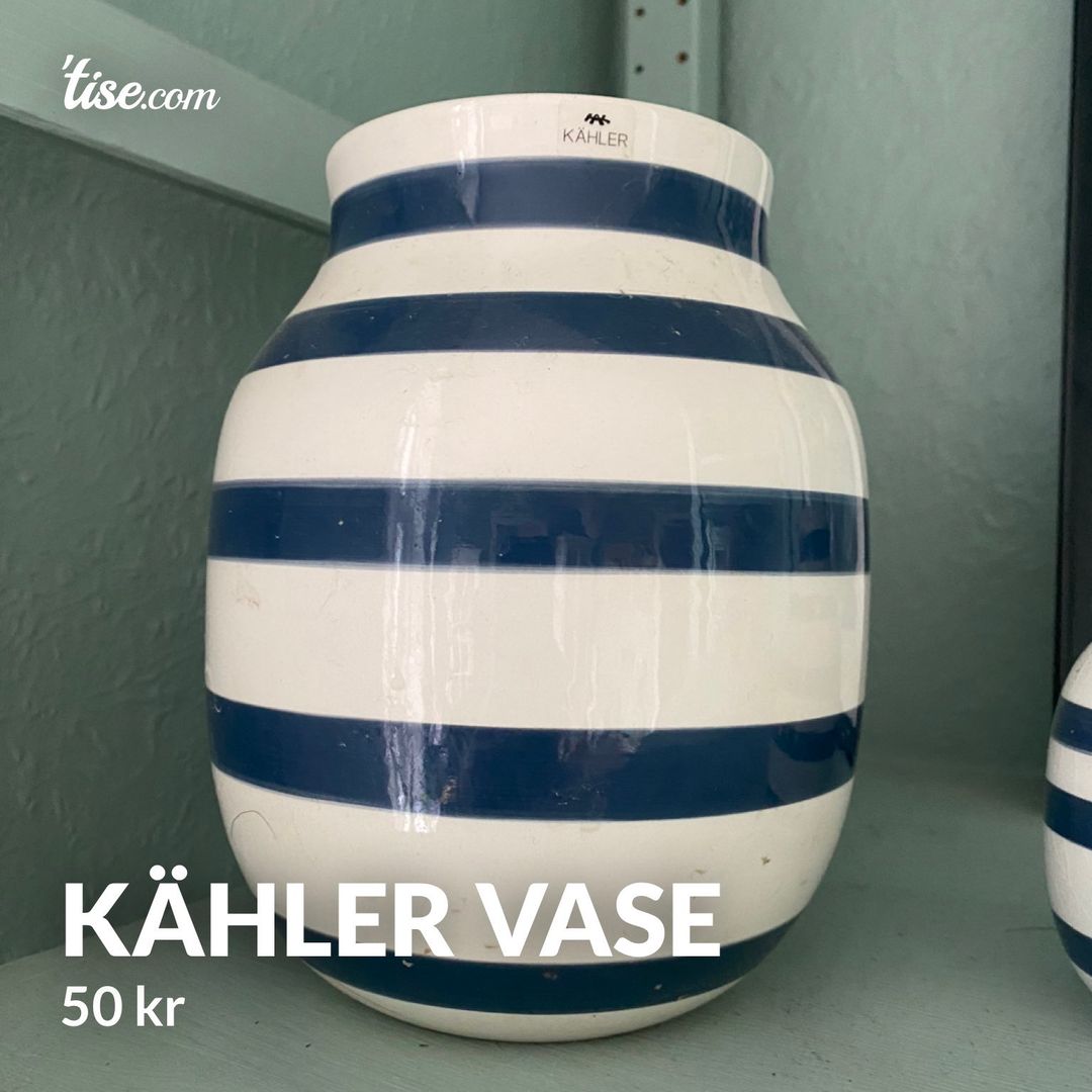 Kähler vase