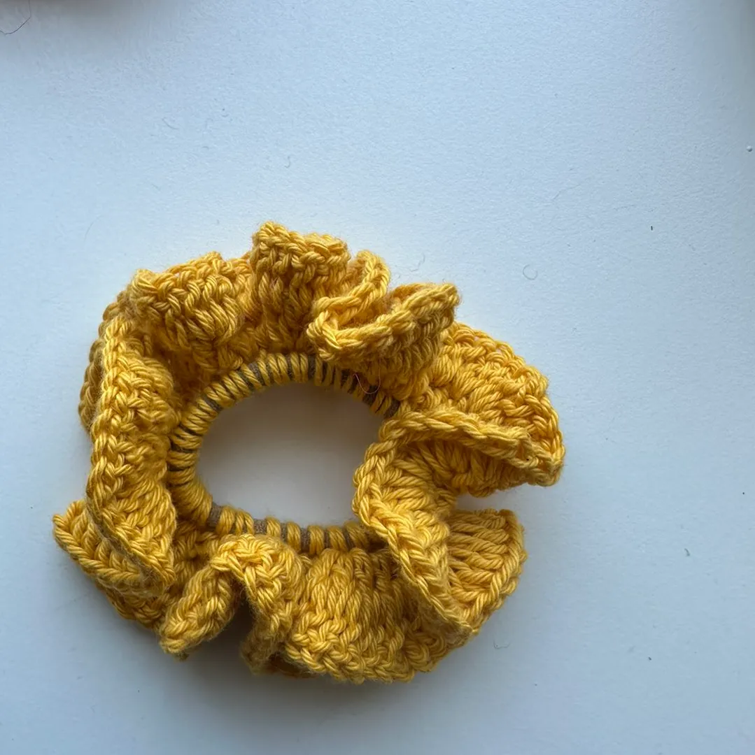 Hæklet scrunchie