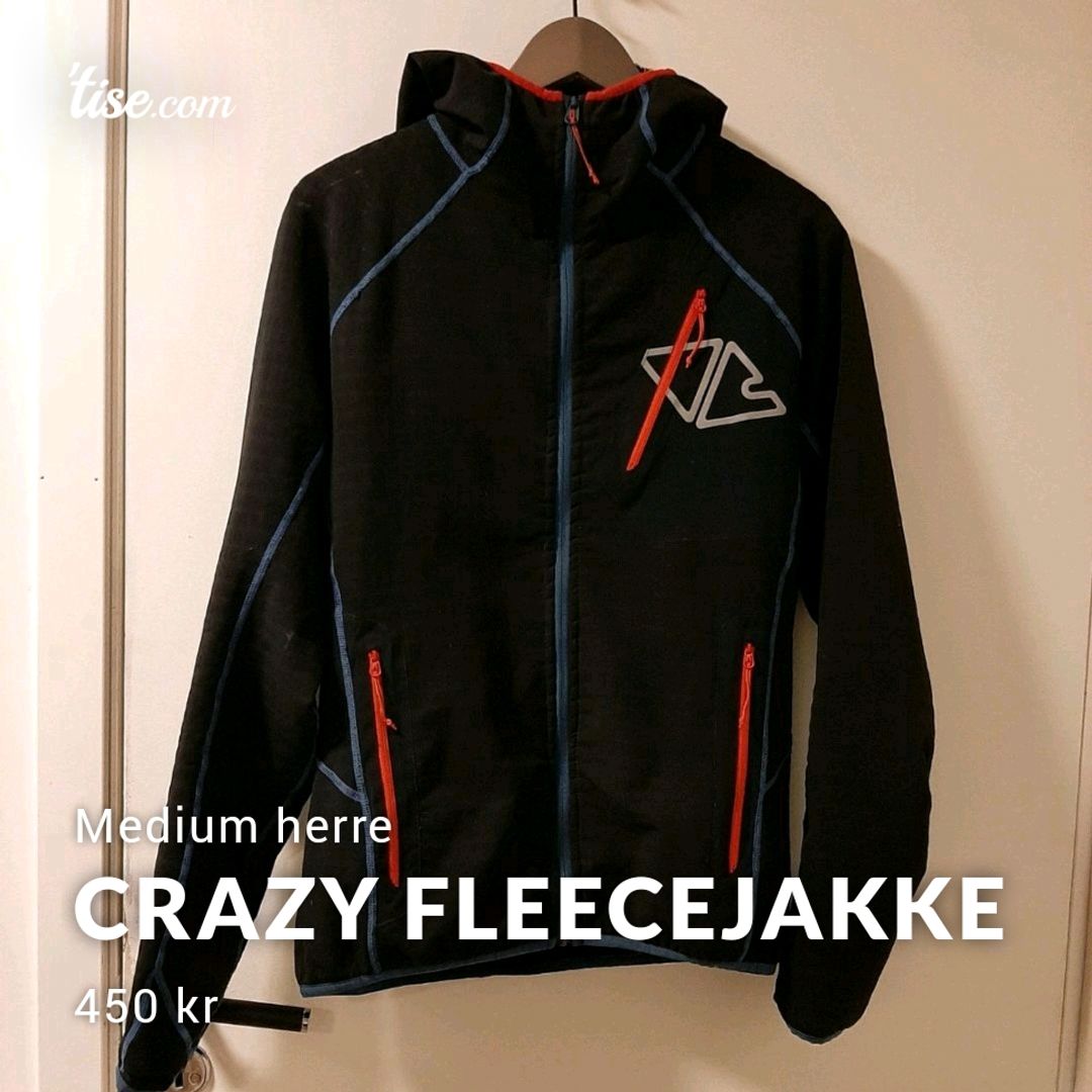 Crazy Fleecejakke