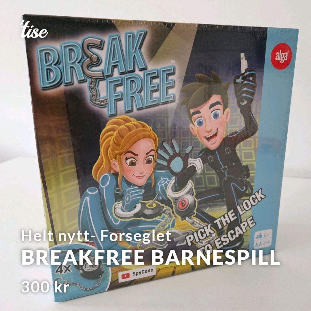 Breakfree Barnespill