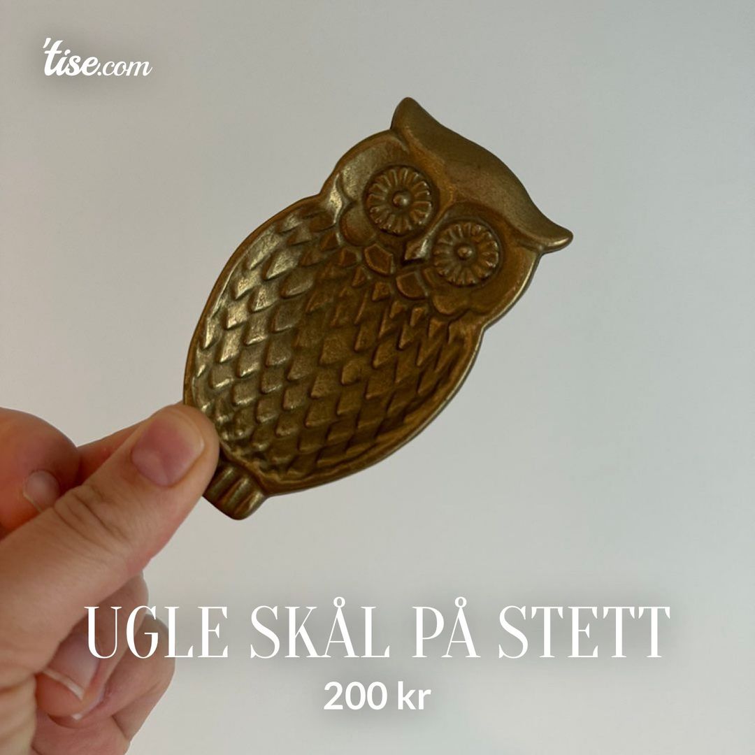 Ugle skål på stett