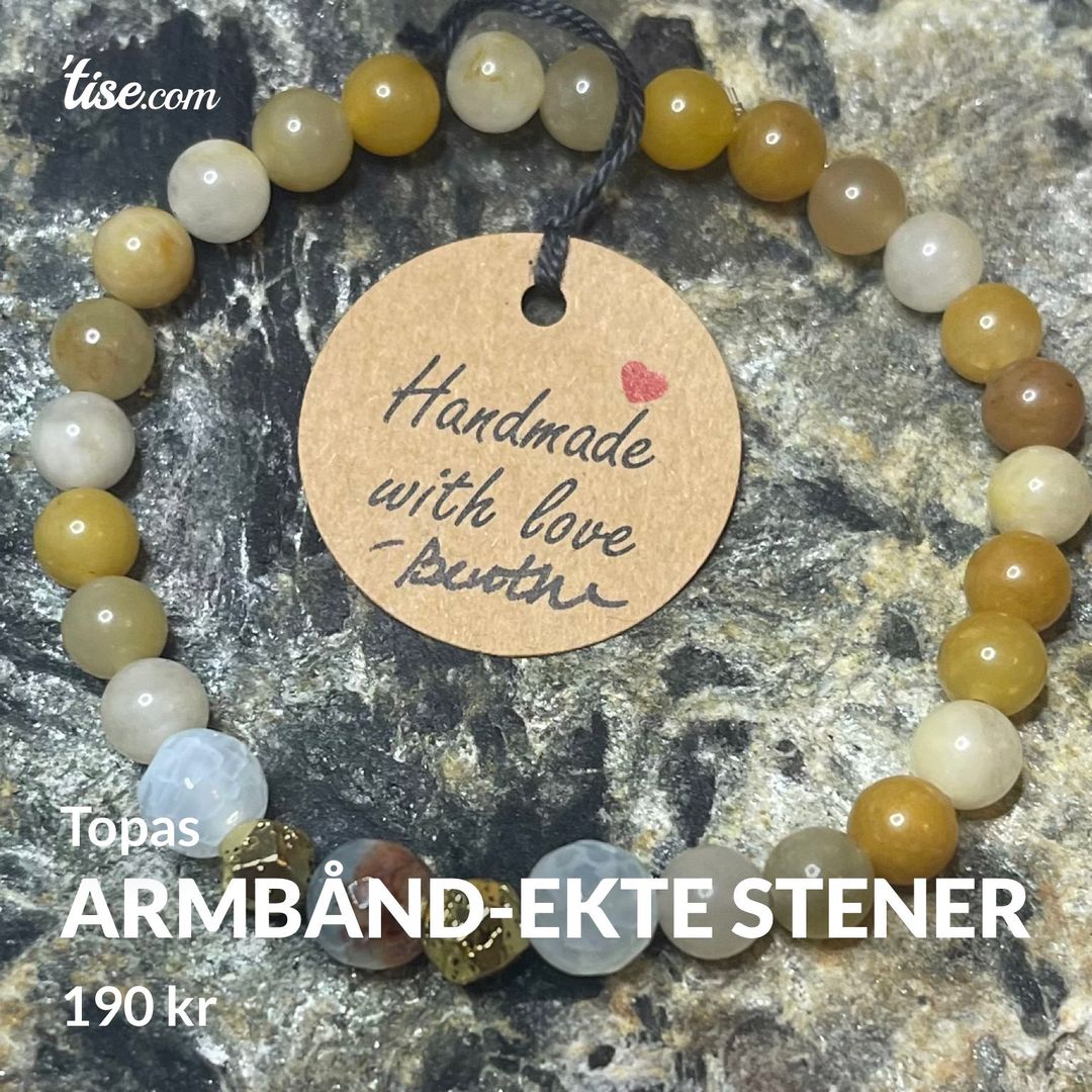 Armbånd-Ekte Stener