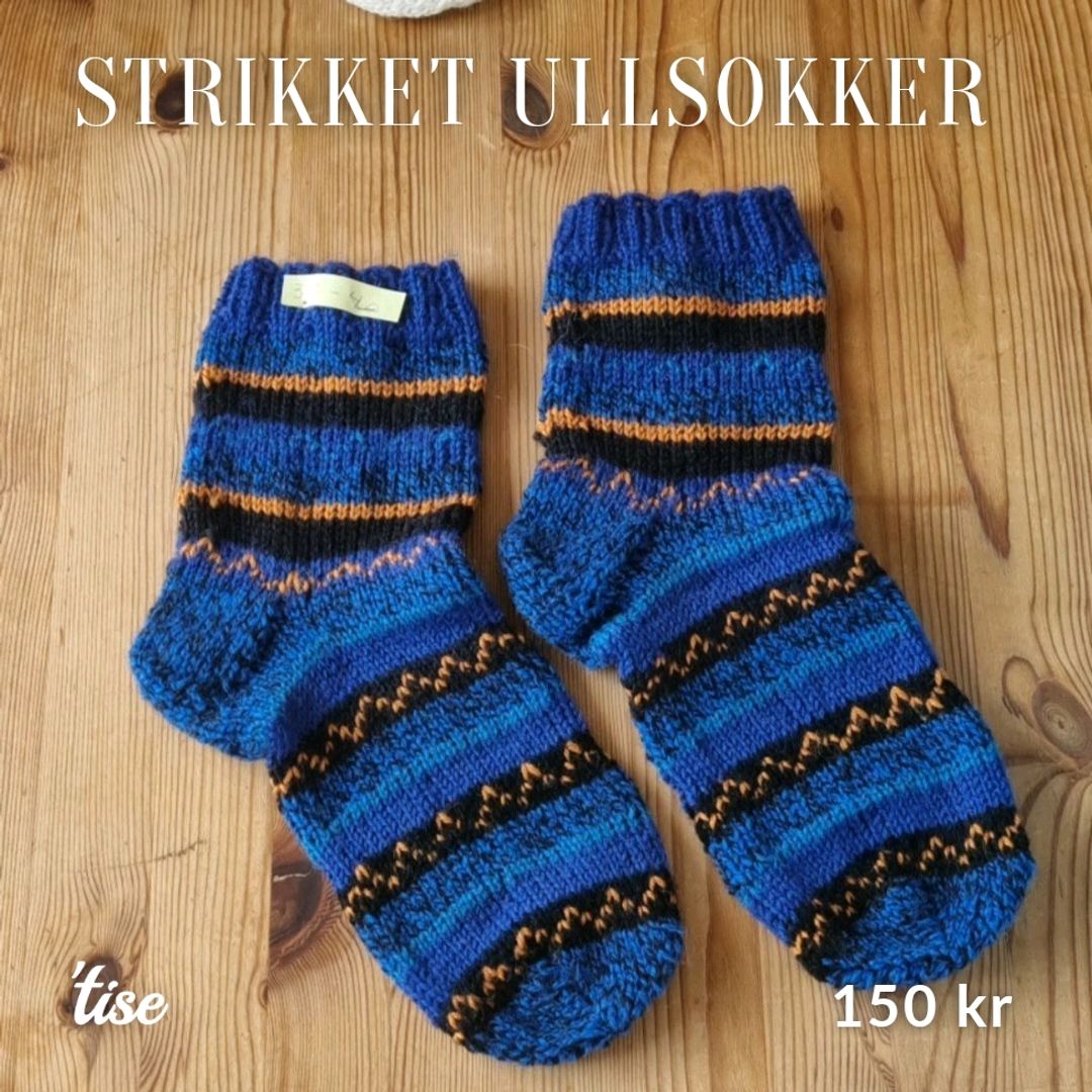 Strikket Ullsokker