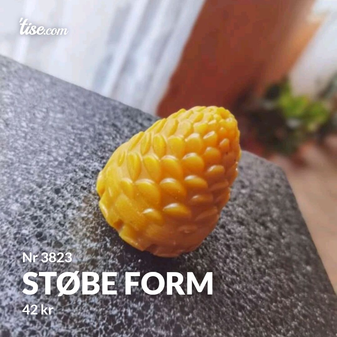 Støbe form