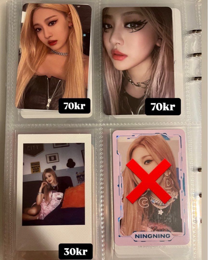 Ningning Photocards