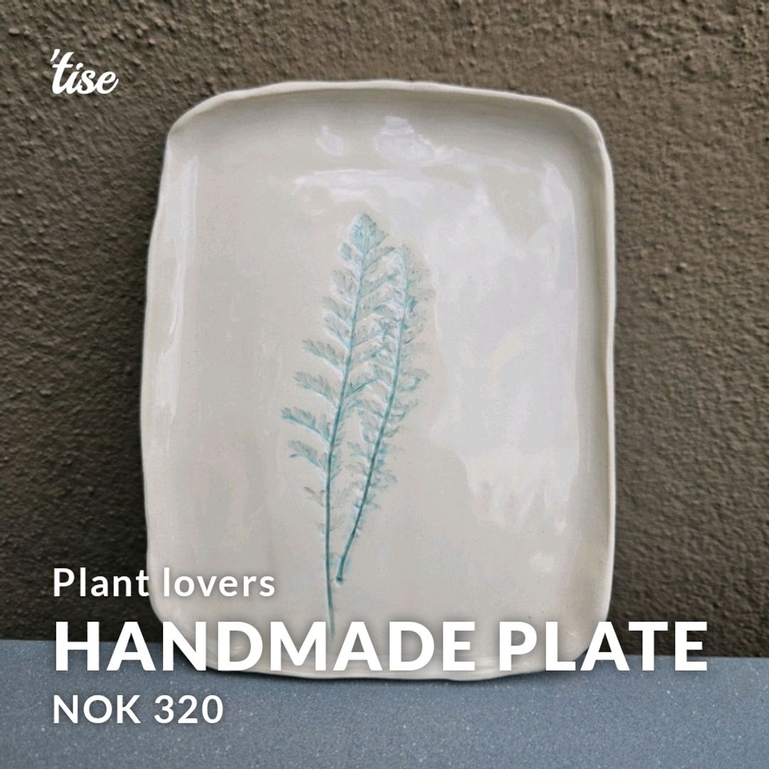 Handmade Plate