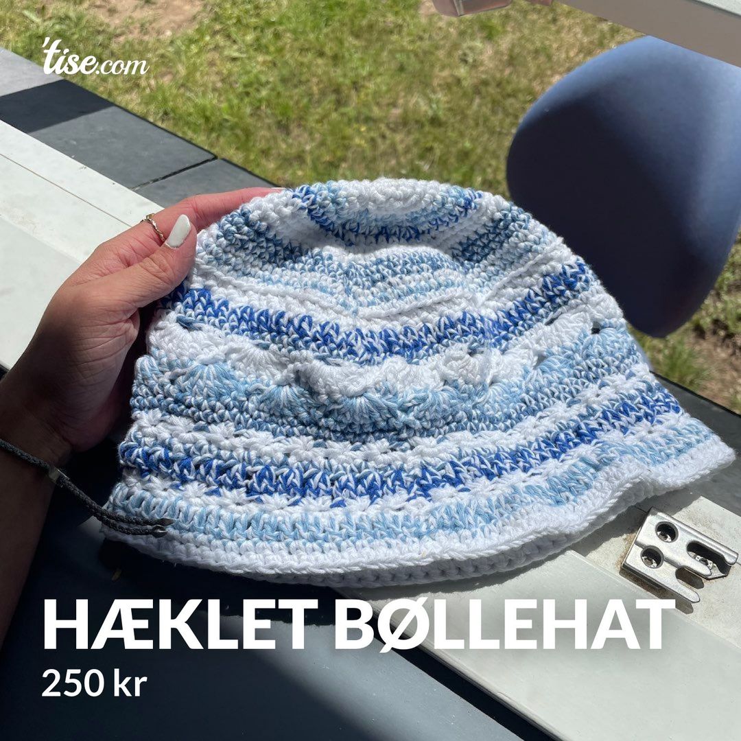 Hæklet bøllehat