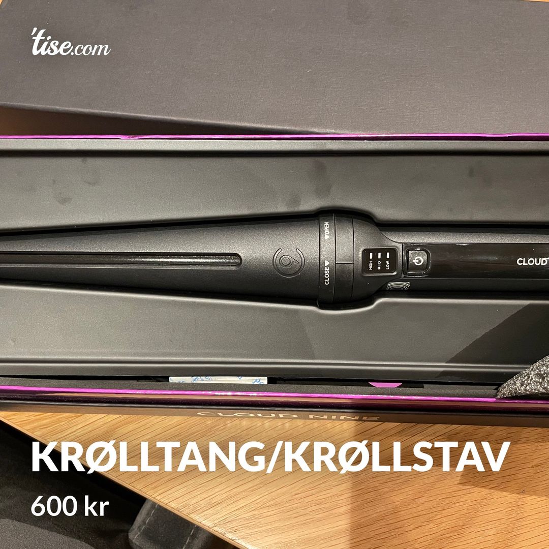 Krølltang/krøllstav