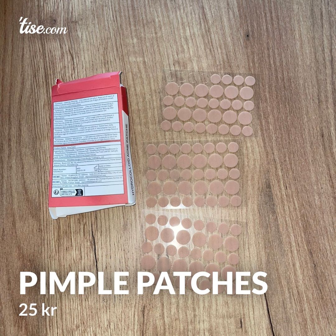 Pimple patches