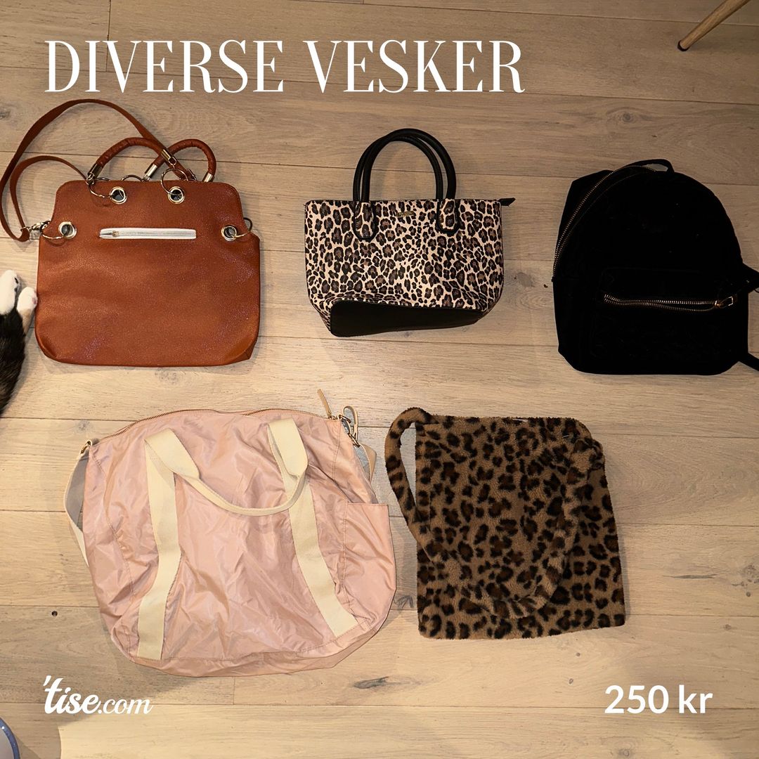 Diverse vesker