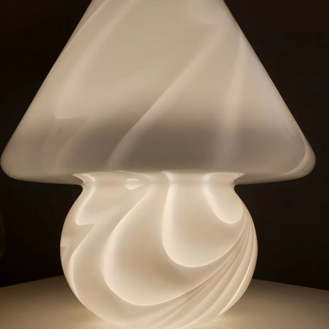 Sopp lampe murano