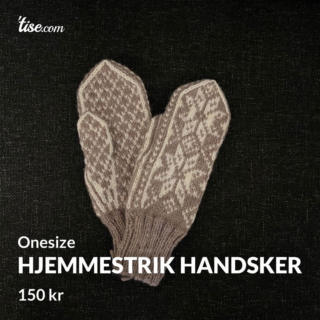 Hjemmestrik handsker