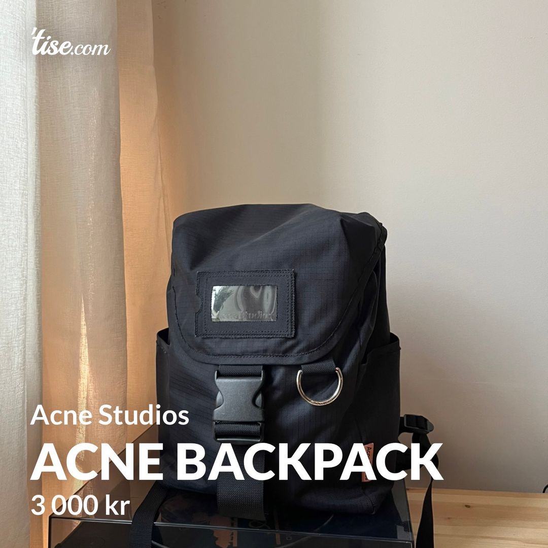 Acne backpack