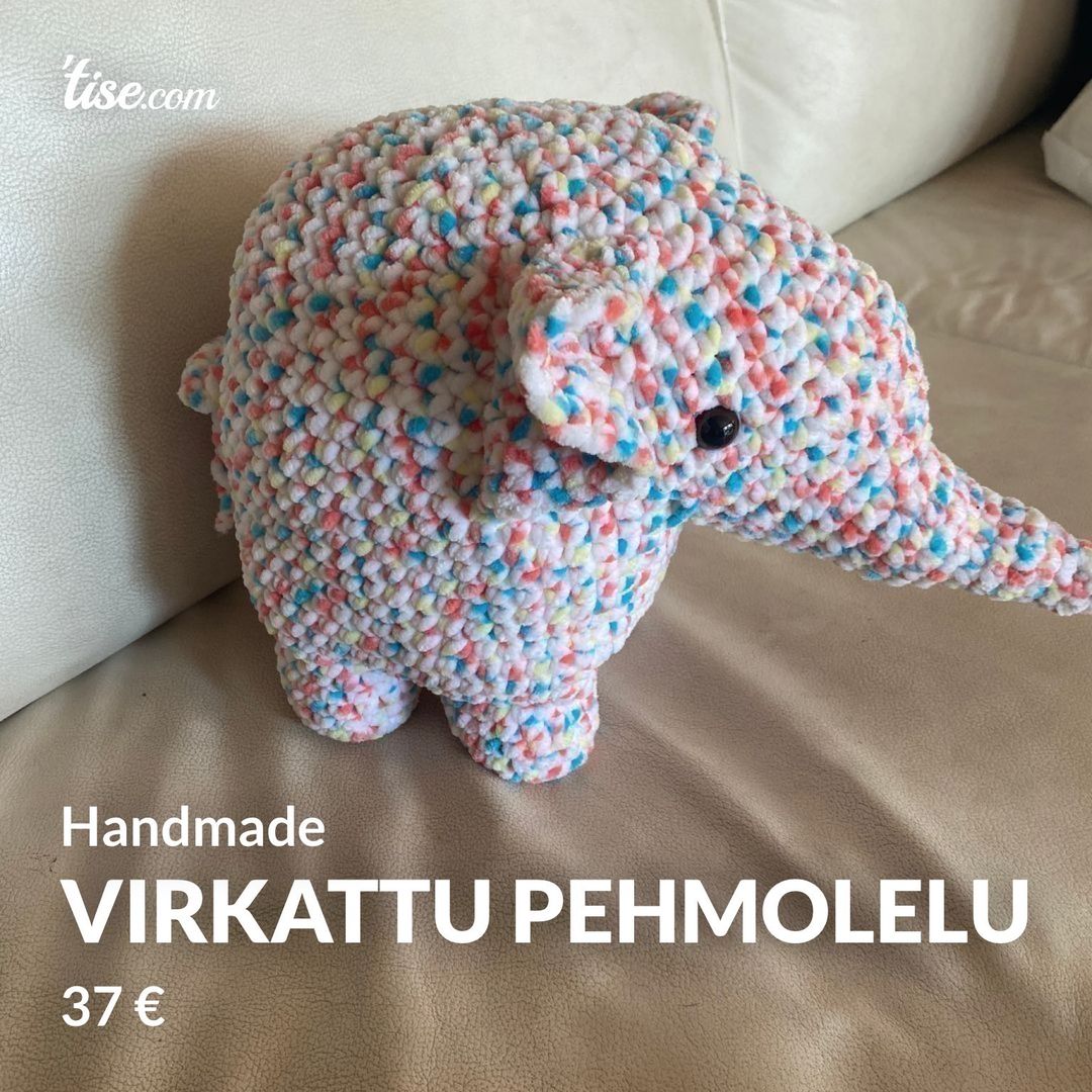 Virkattu pehmolelu