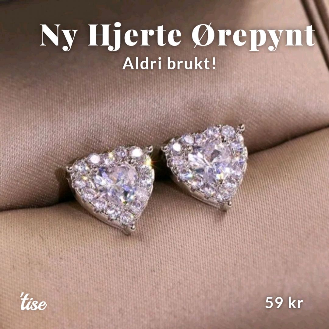 Ny Hjerte Ørepynt