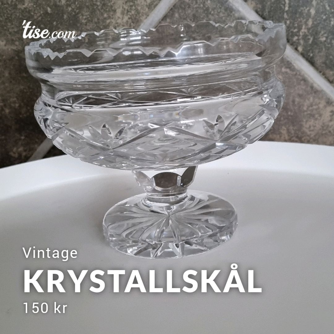 Krystallskål