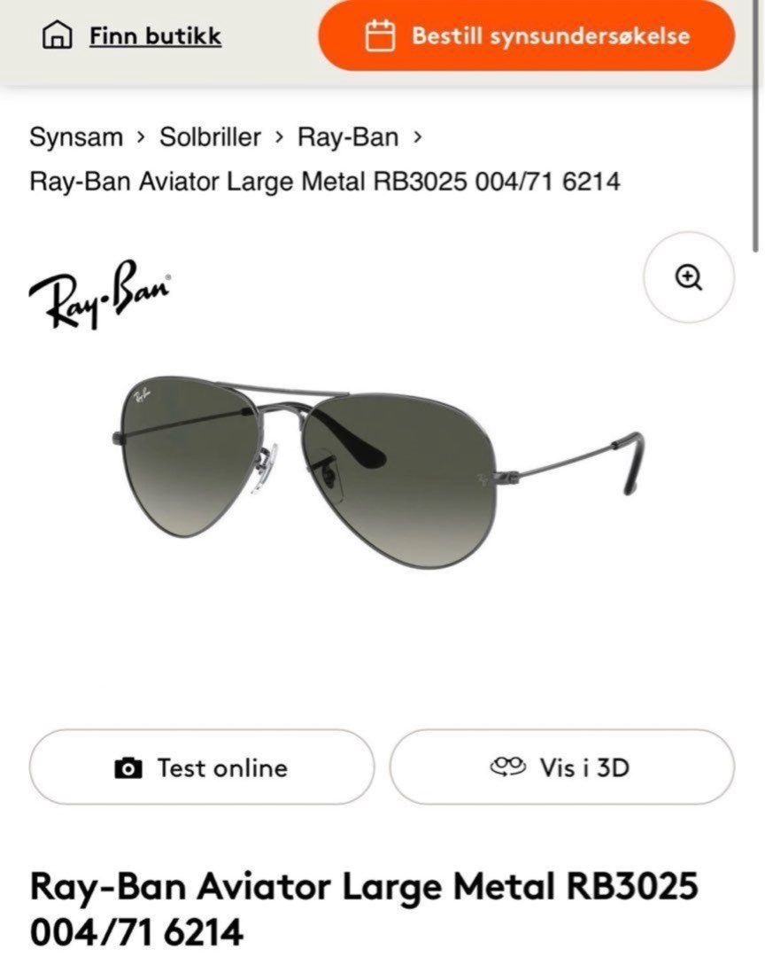 Ray Bans Aviator