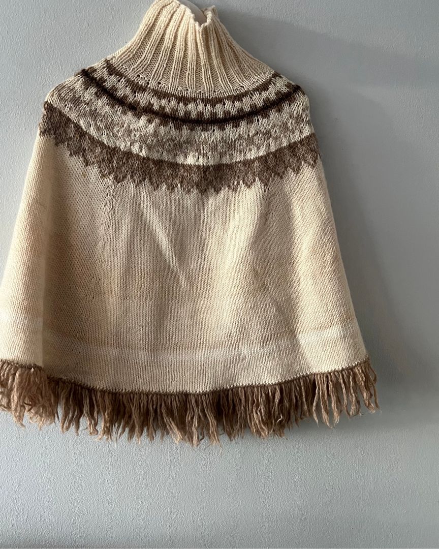 Vintage villaponcho