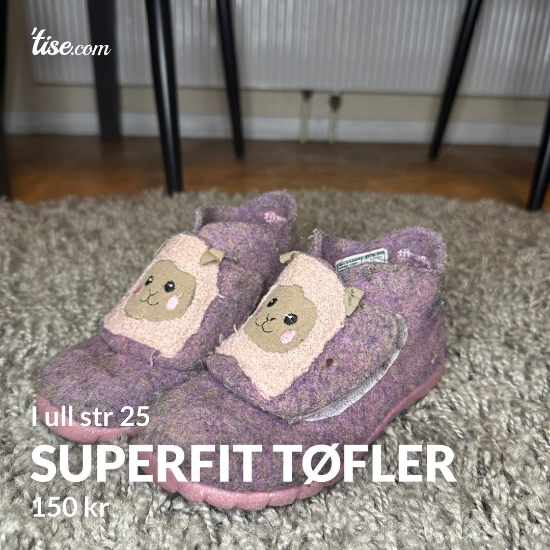 Superfit tøfler