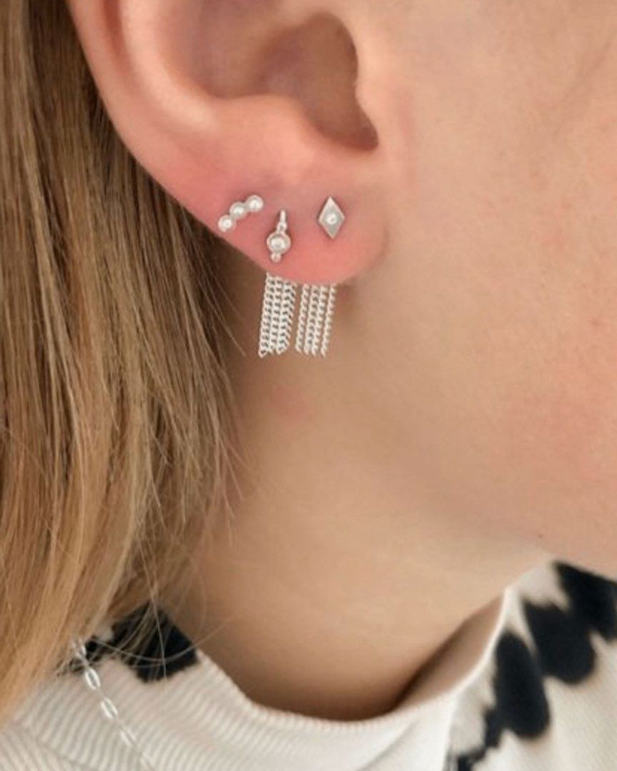 Three dots earrings