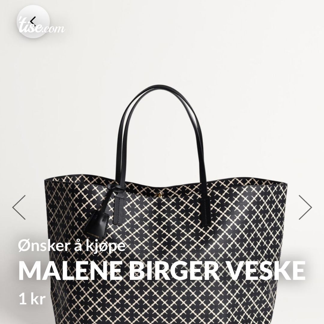 Malene birger veske