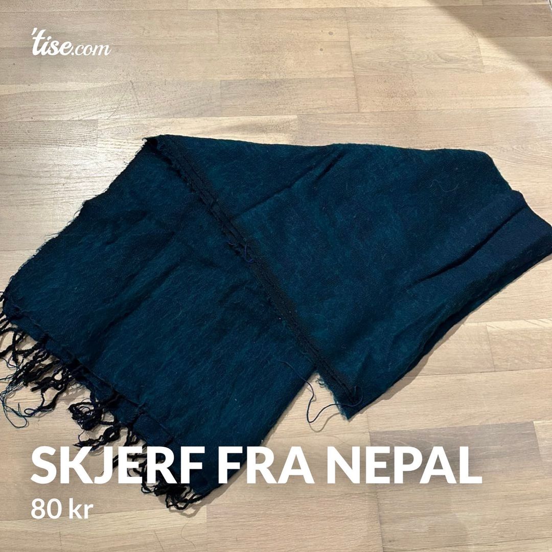 Skjerf fra Nepal