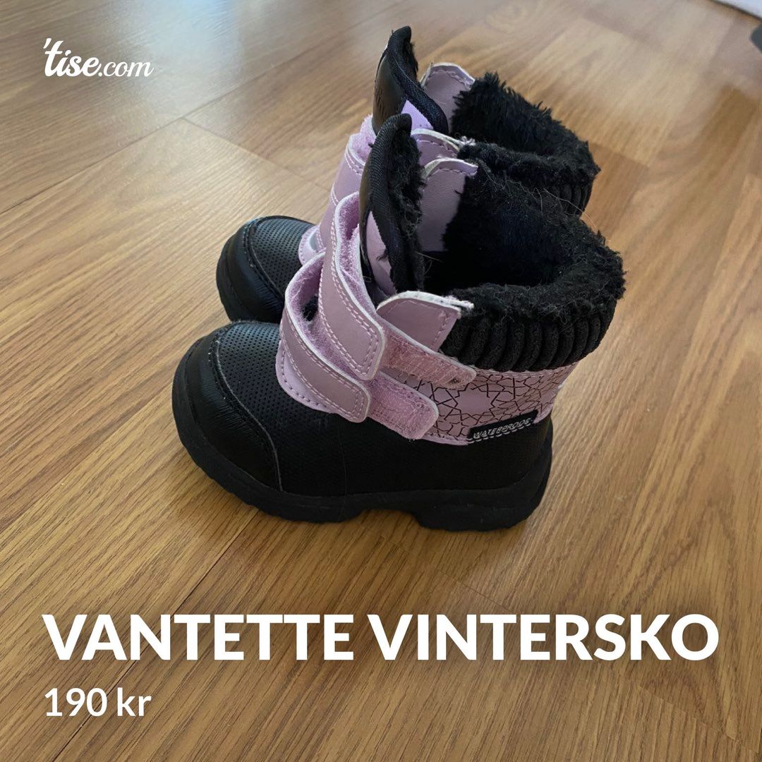 Vantette vintersko