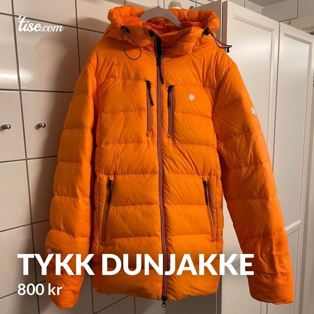 Tykk dunjakke