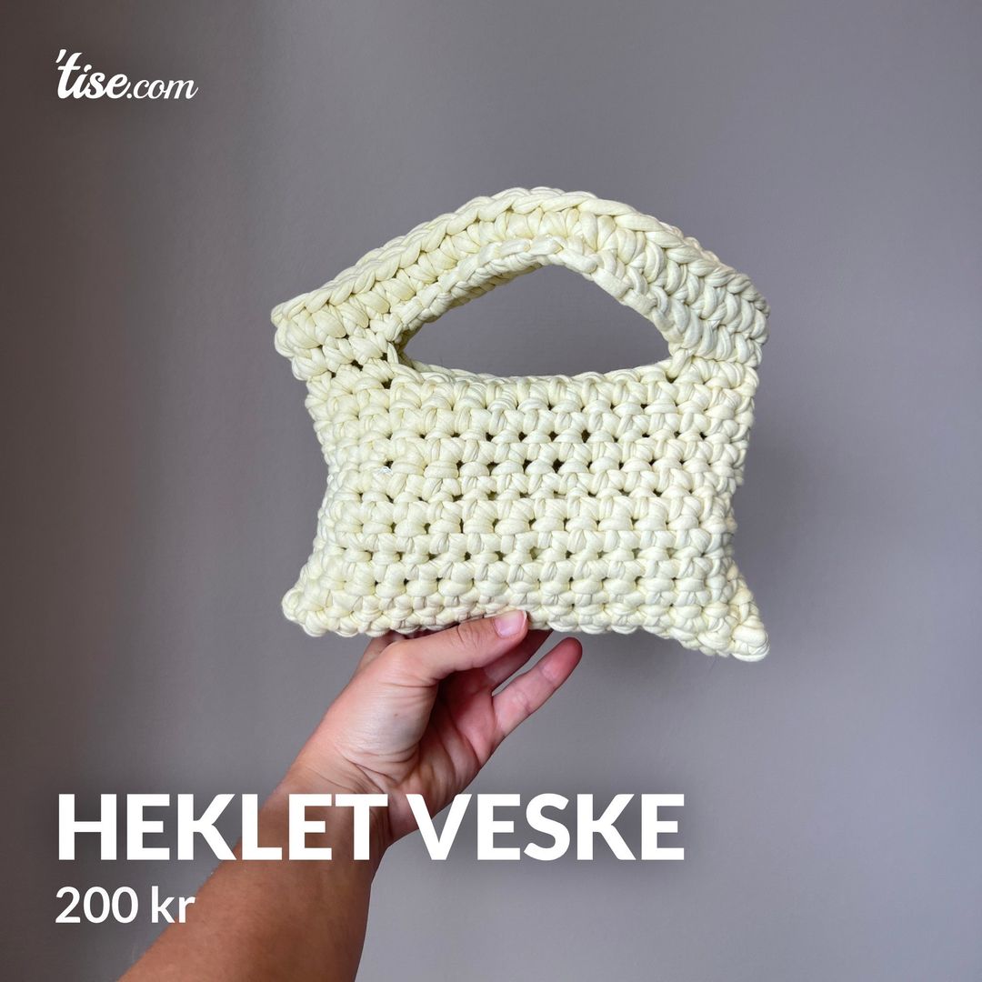 Heklet veske