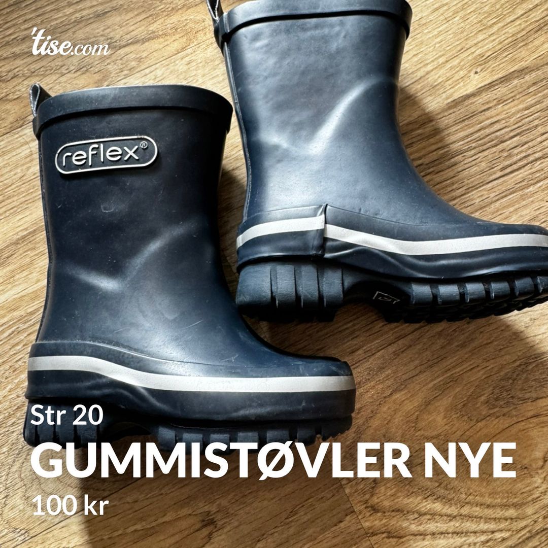 Gummistøvler nye