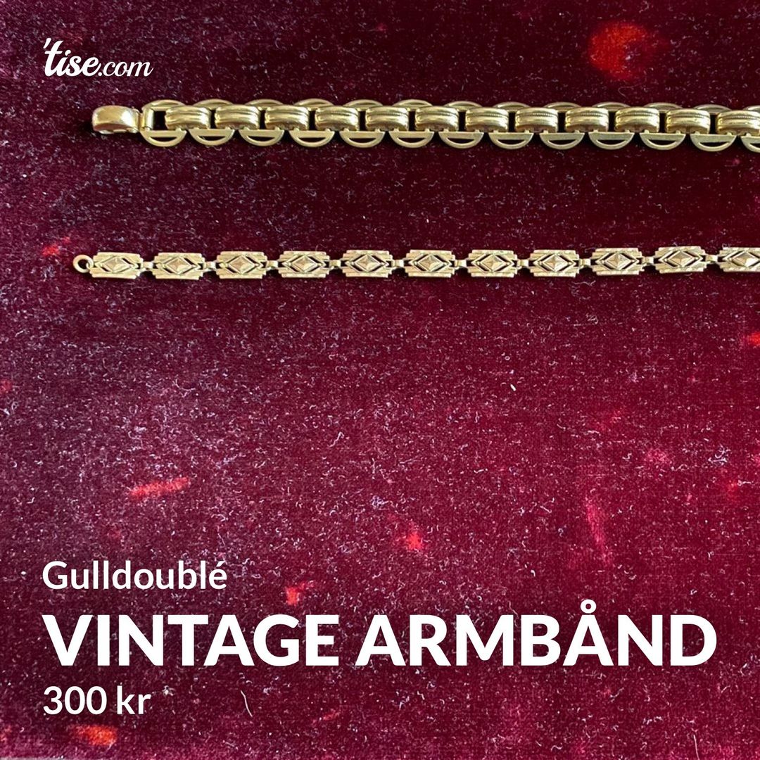 Vintage armbånd