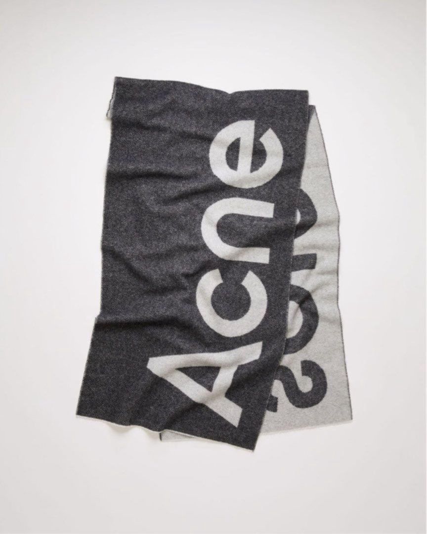 Acne Jacquard skjerf