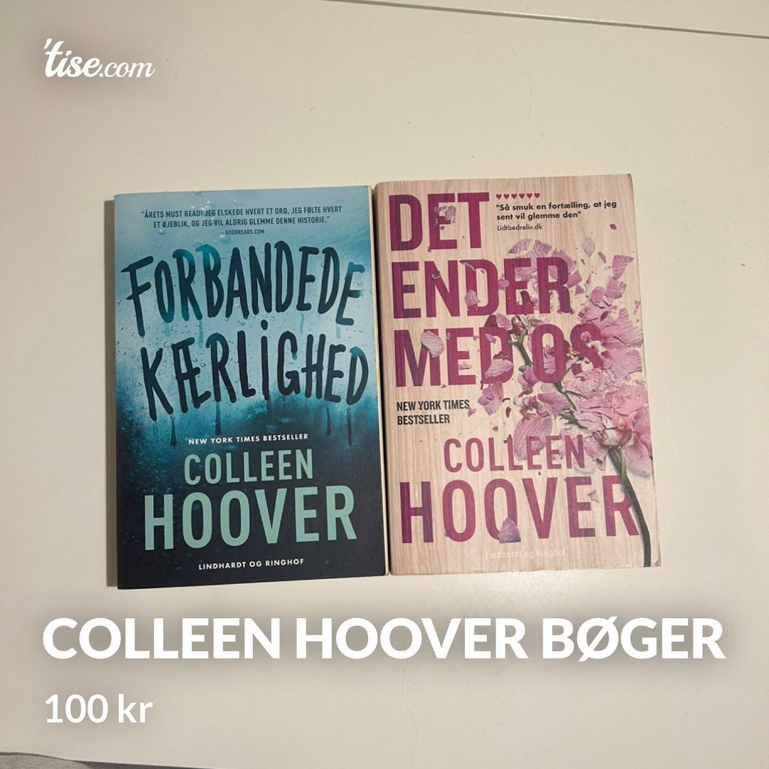 Colleen Hoover bøger