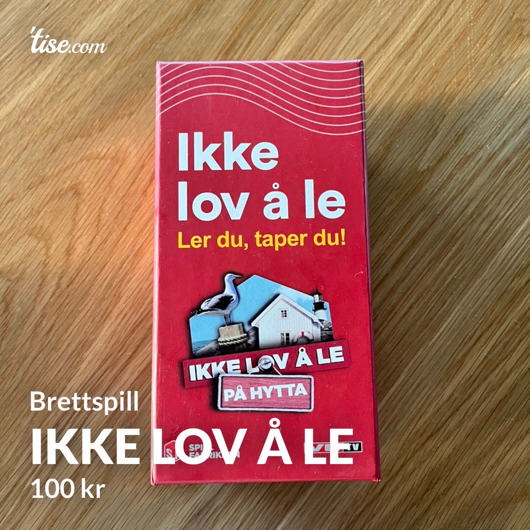 Ikke lov å le