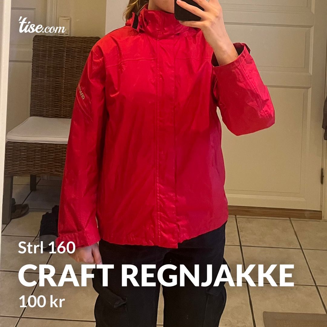 Craft regnjakke