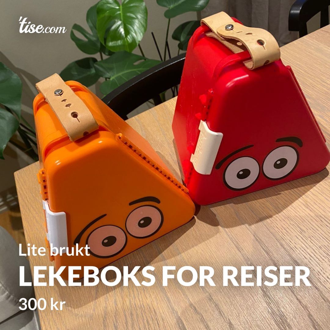 Lekeboks for reiser