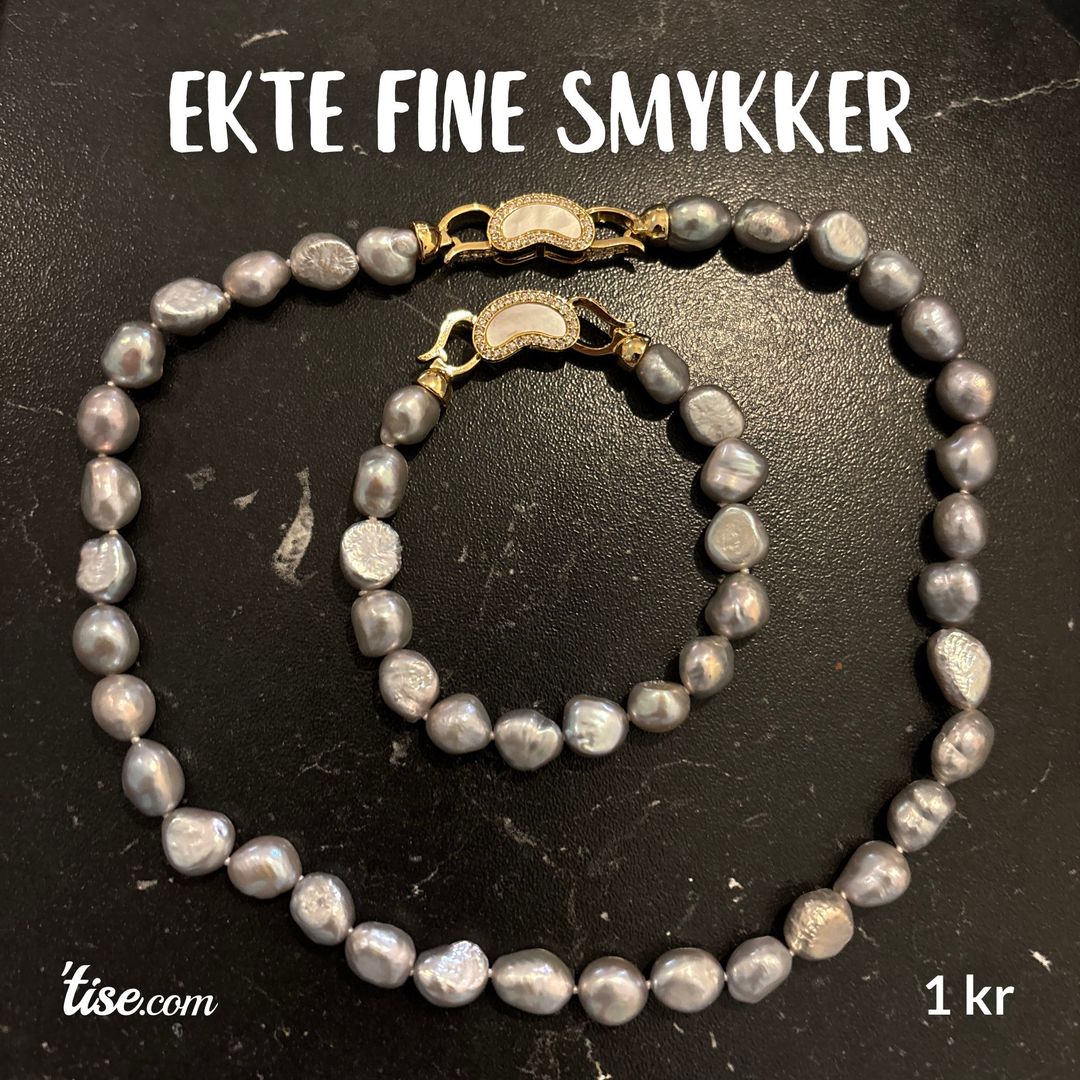 Ekte fine smykker