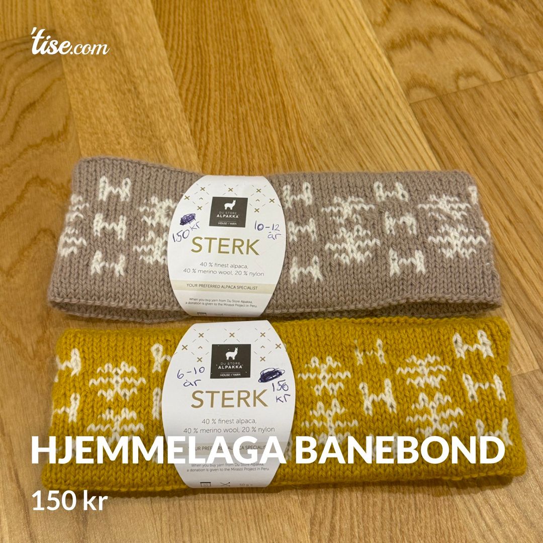 Hjemmelaga banebond