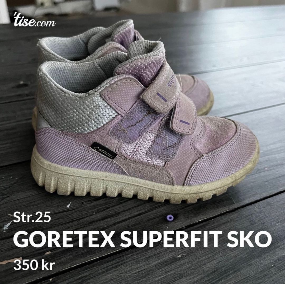 Goretex superfit sko