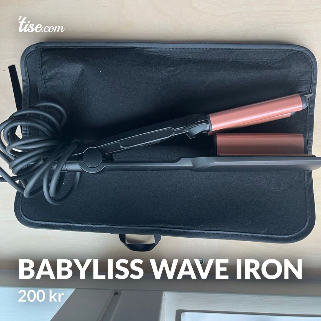 Babyliss wave iron