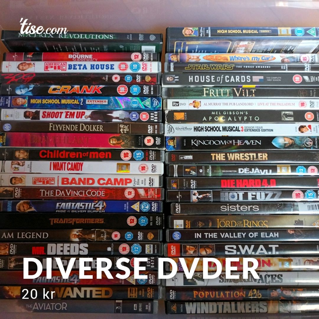 Diverse DVDer