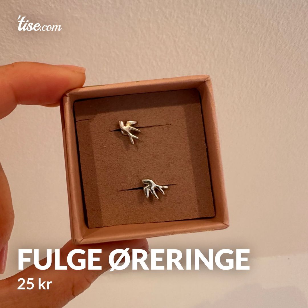 Fulge øreringe